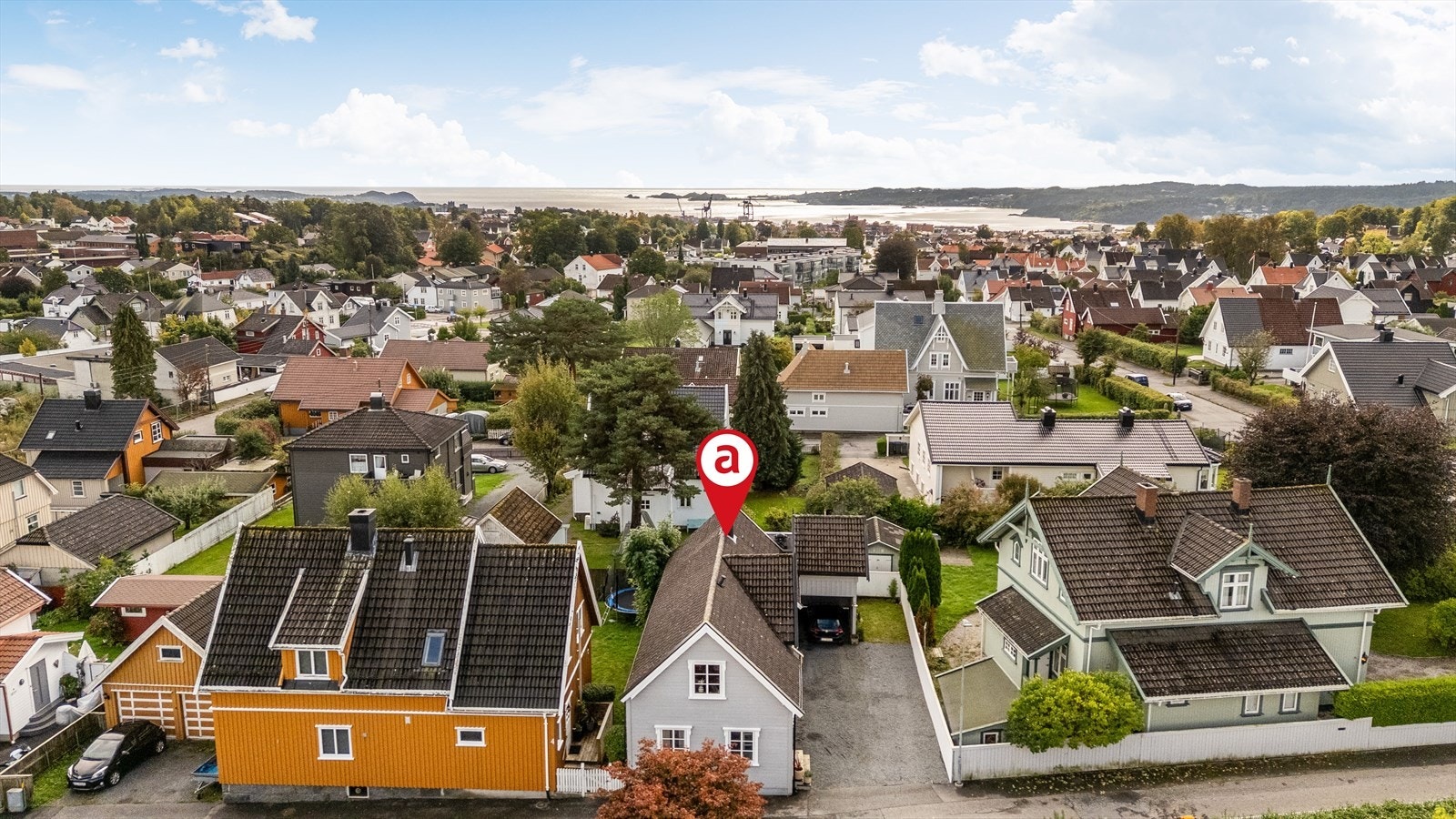 Dronefoto Galleribilde