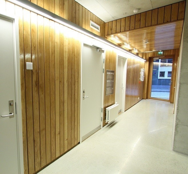 Inngangsparti. Galleribilde