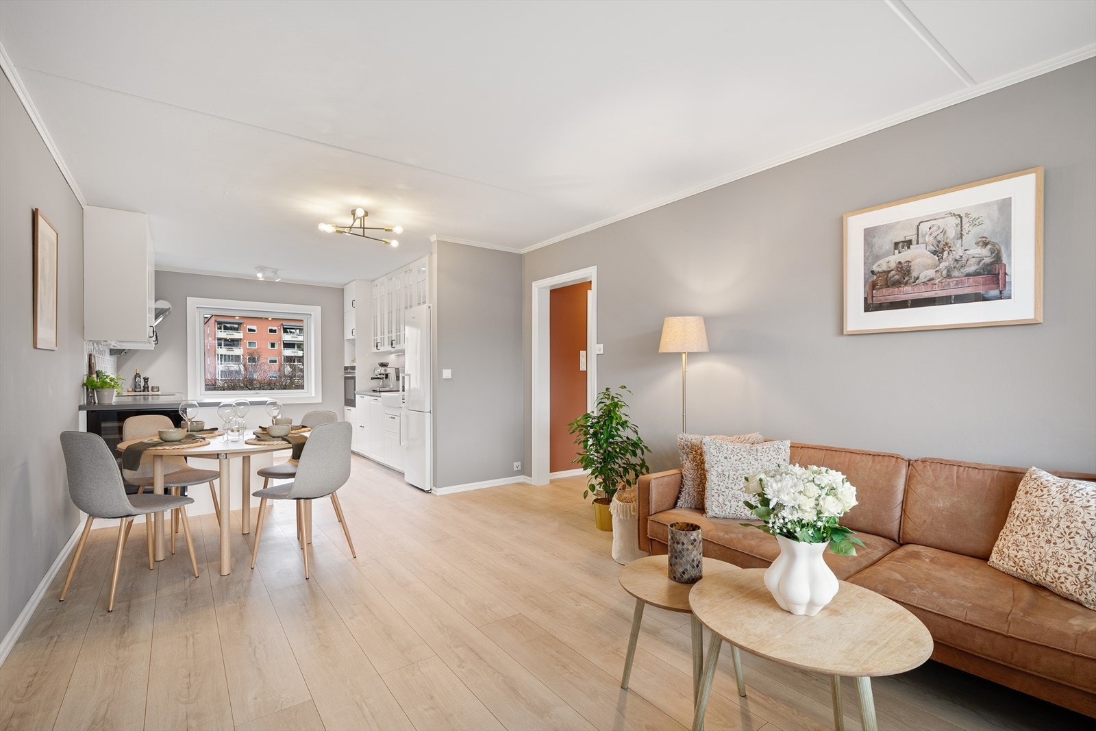 Nye gulv i 2019 (Barry Alloc Grand Avenue). Galleribilde