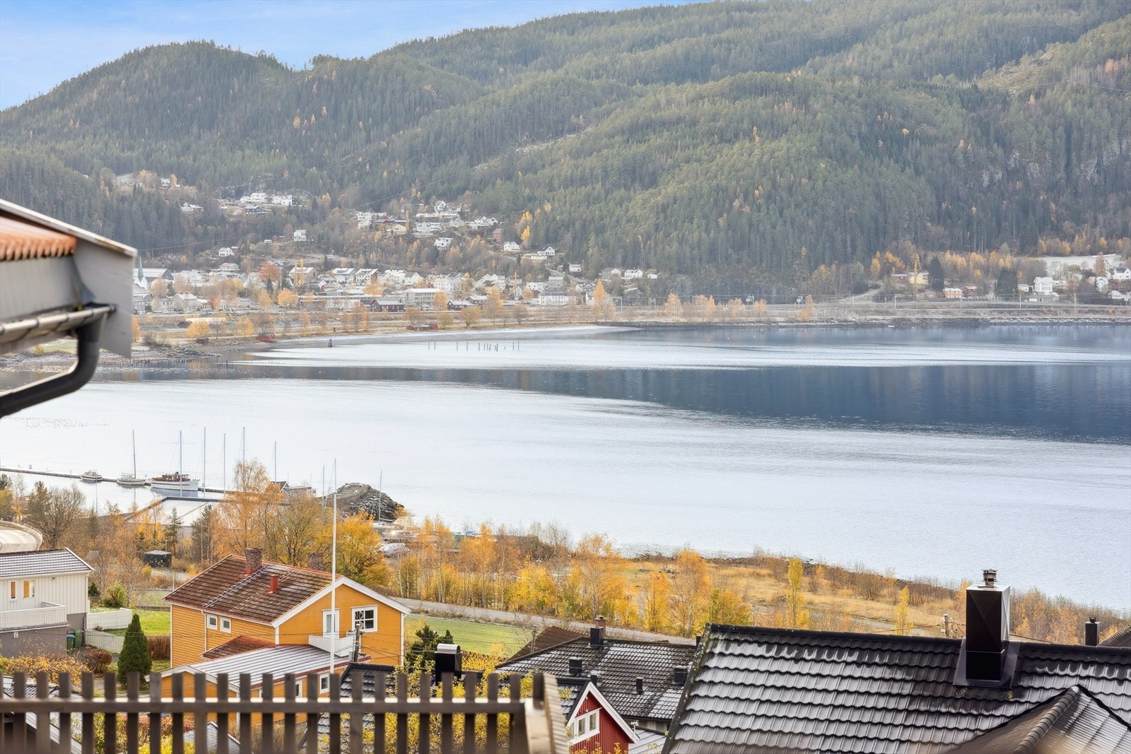 Flott utsikt mot Trondheimsfjorden. Galleribilde