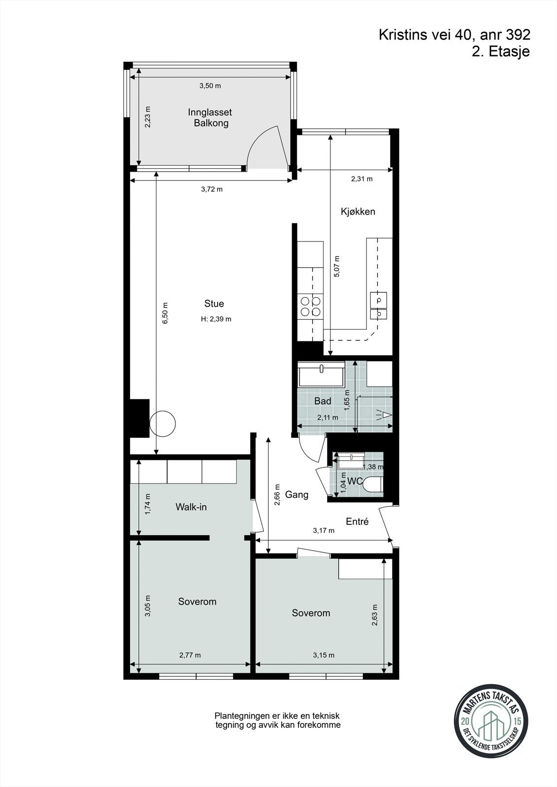 La oss se nærmere på boligens planskisse før du blar videre, slik at du får orientert deg litt. Galleribilde