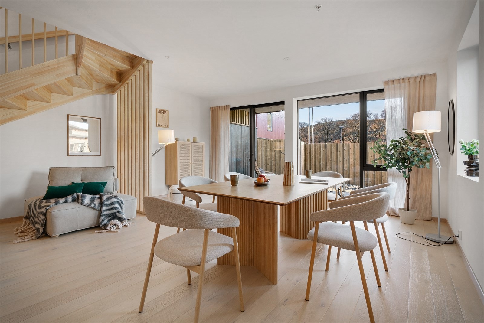 Selv fra stuen har du panoramautsikt! Galleribilde