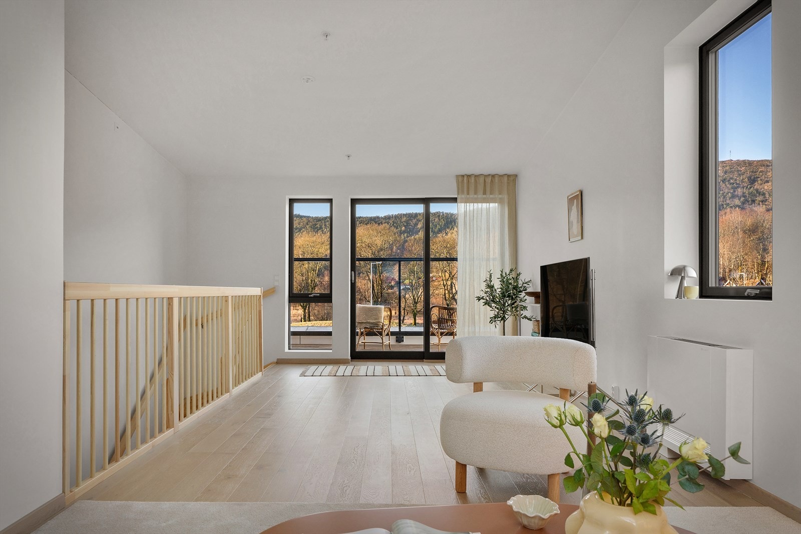 Takterrassen med praktfull utsikt blir fort en favoritt! Galleribilde