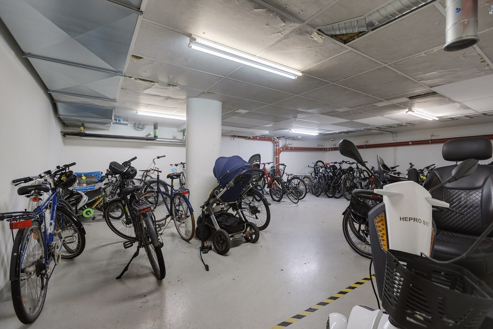 Sykkelparkering - enkelt for deg som sykler i hverdagen. Galleribilde