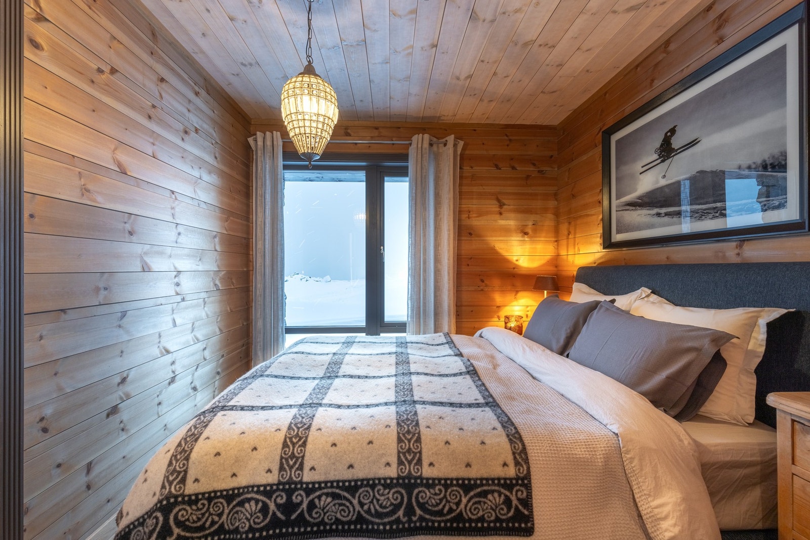 Hovedsoverommet med utsikt. Galleribilde