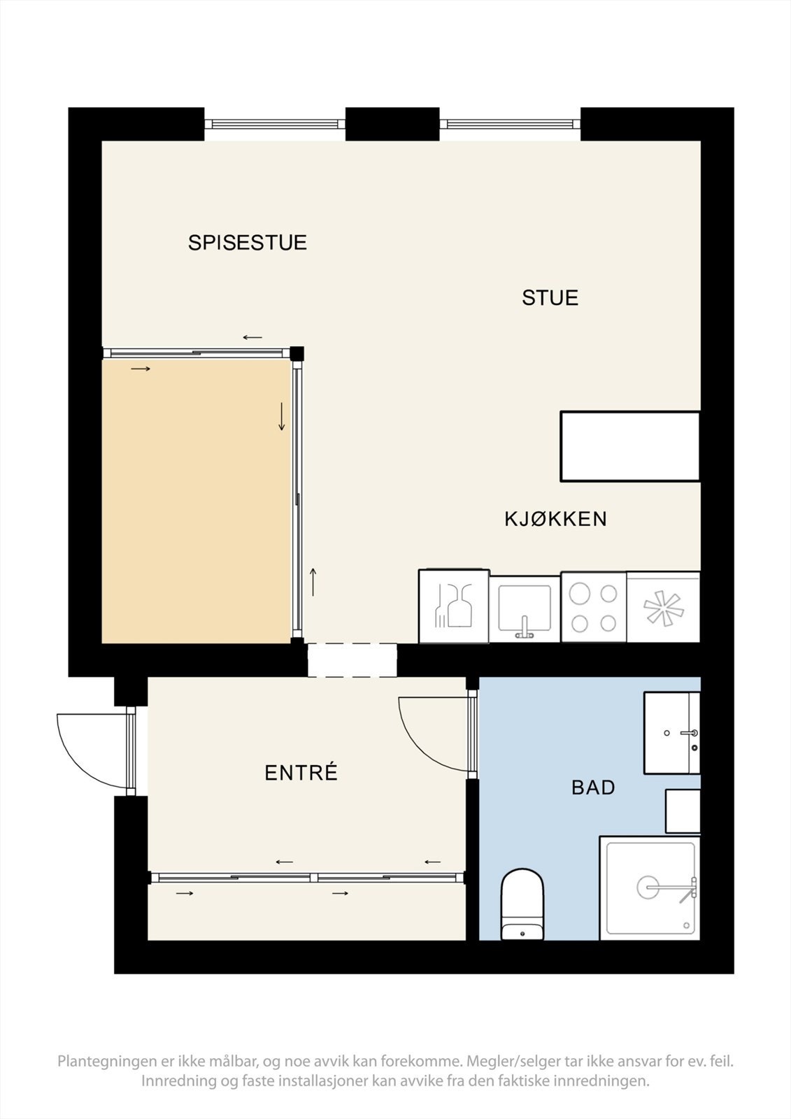 Plantegning | 3.etasje. Galleribilde