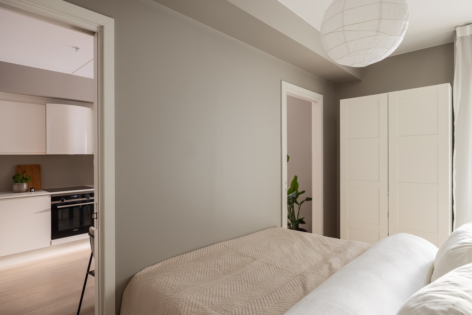 Soverommet har to innganger. Galleribilde