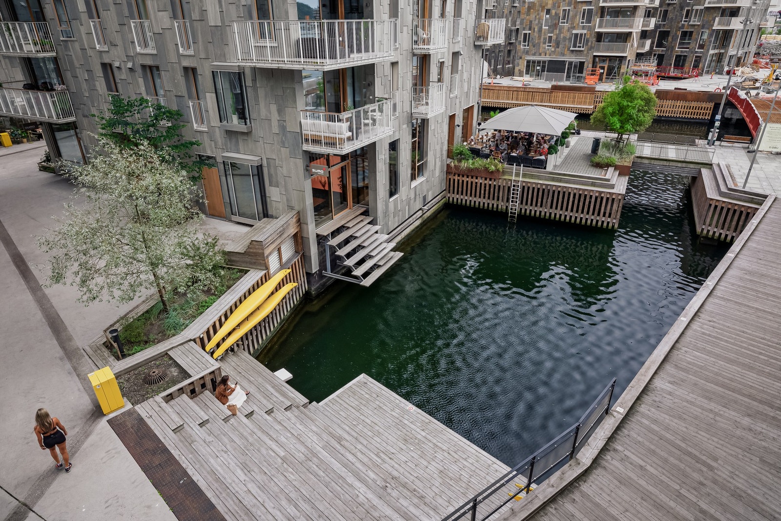 Fantastiske utenomhusarealer. Galleribilde