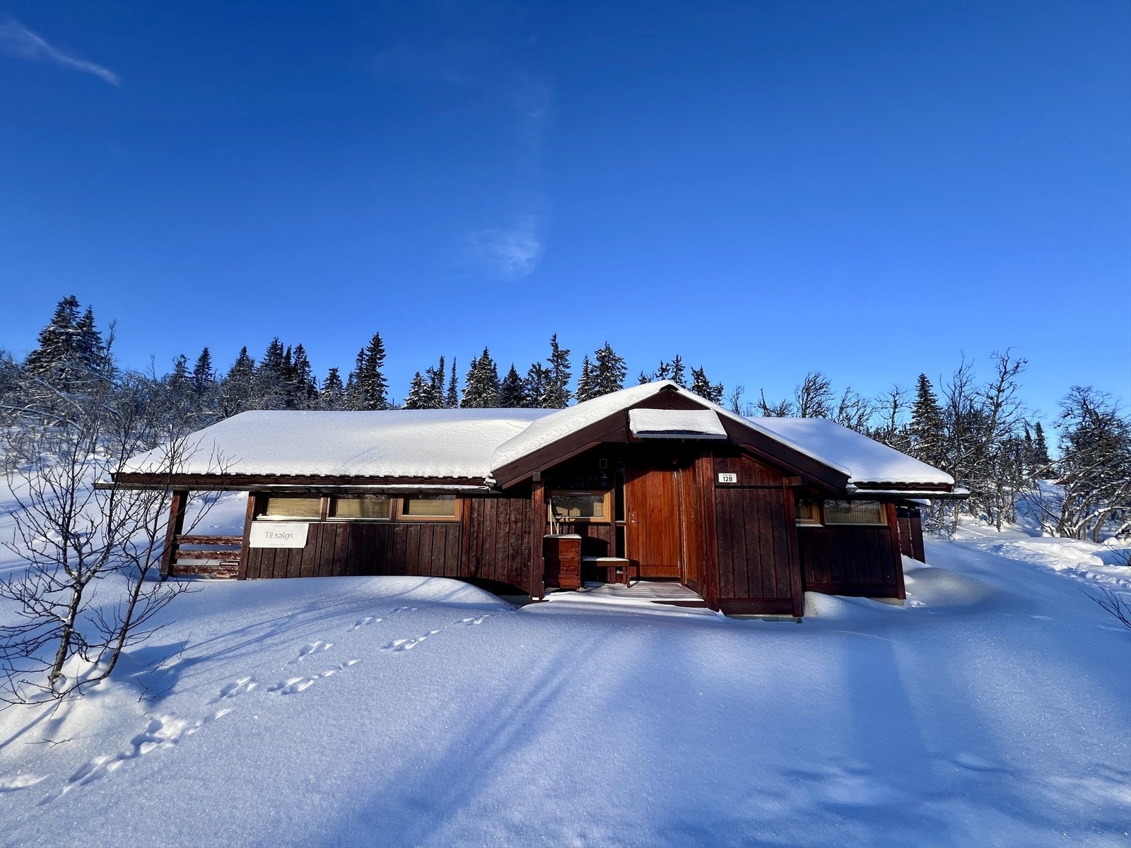 Vinterbilde tatt av eiendomsmegler Januar 2025 Galleribilde