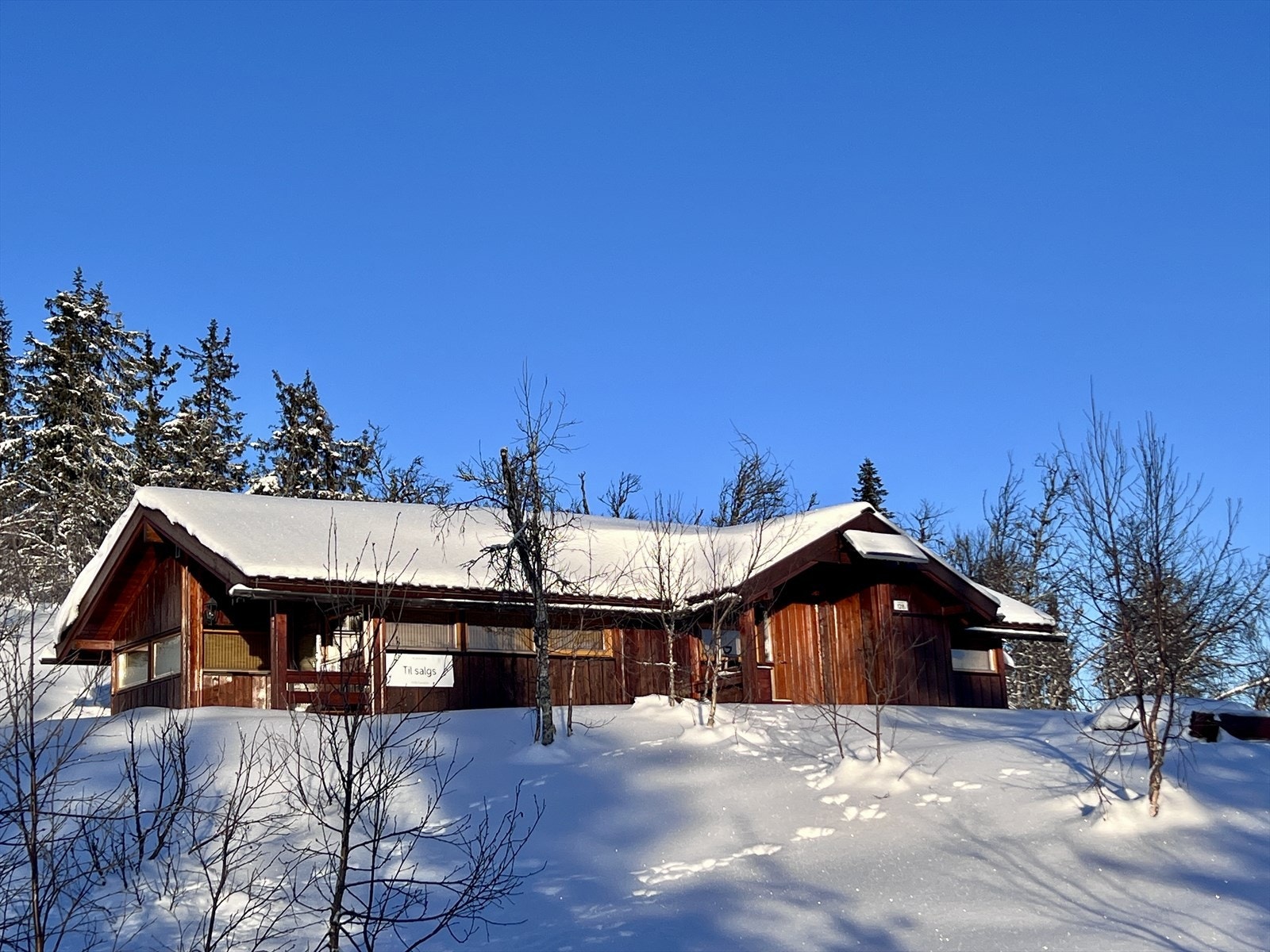 Vinterbilde tatt av eiendomsmegler Januar 2025 Galleribilde