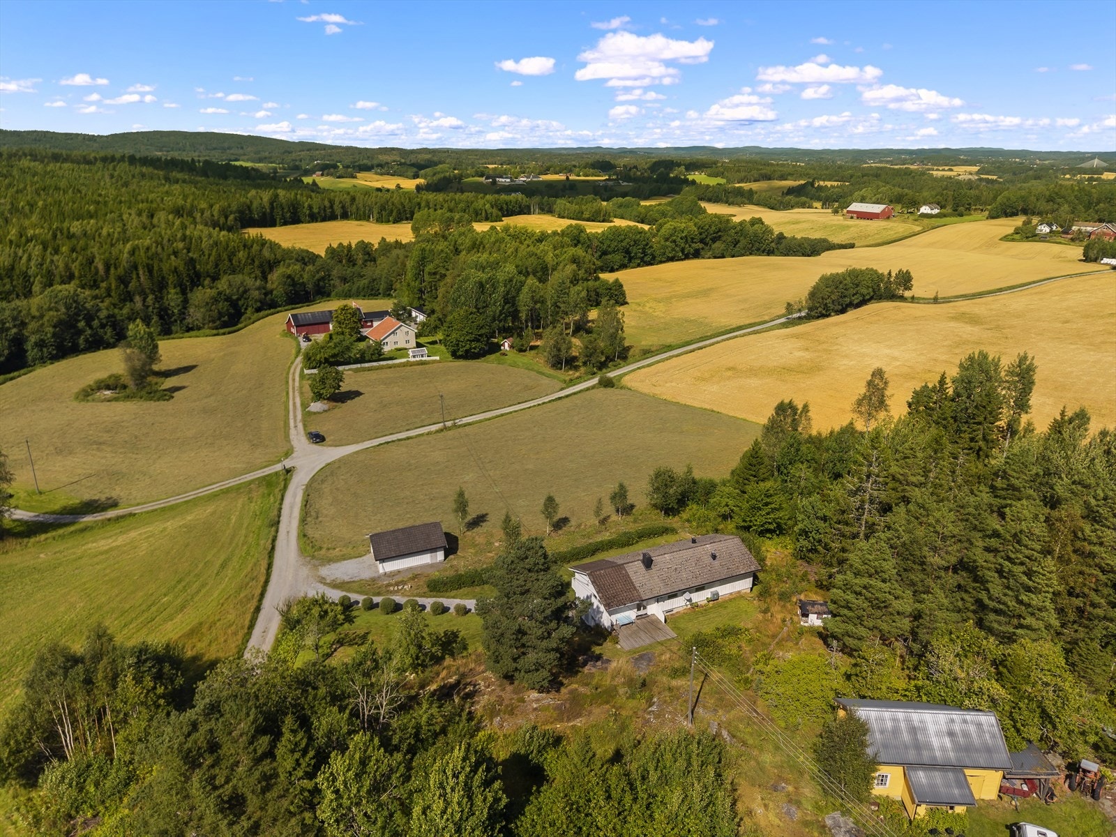 Dronefoto Galleribilde