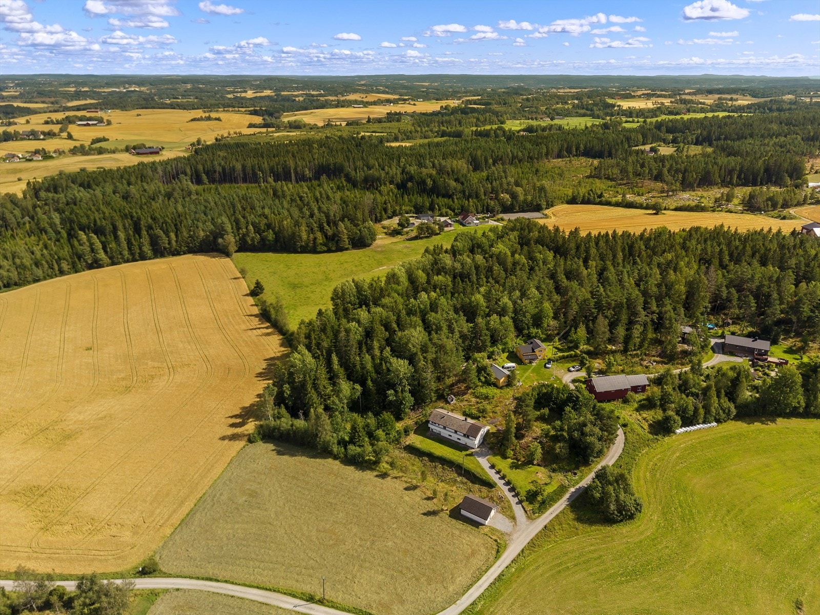 Dronefoto Galleribilde