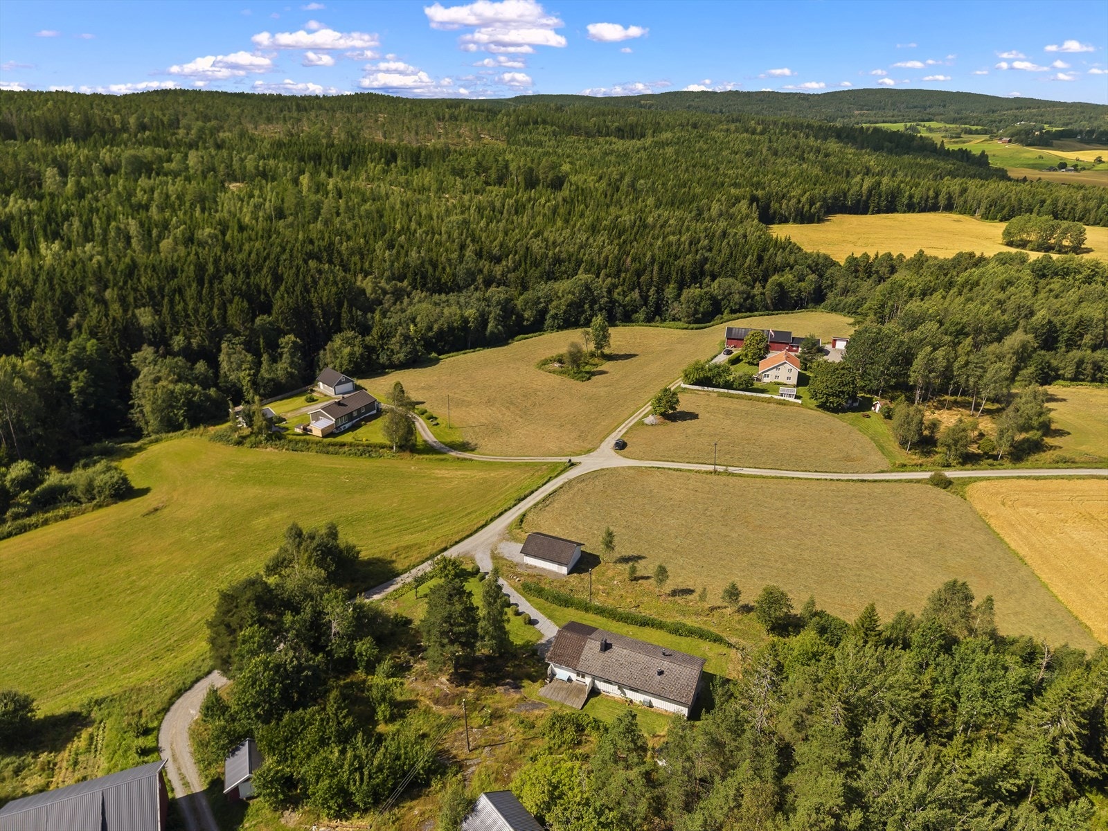 Dronefoto Galleribilde