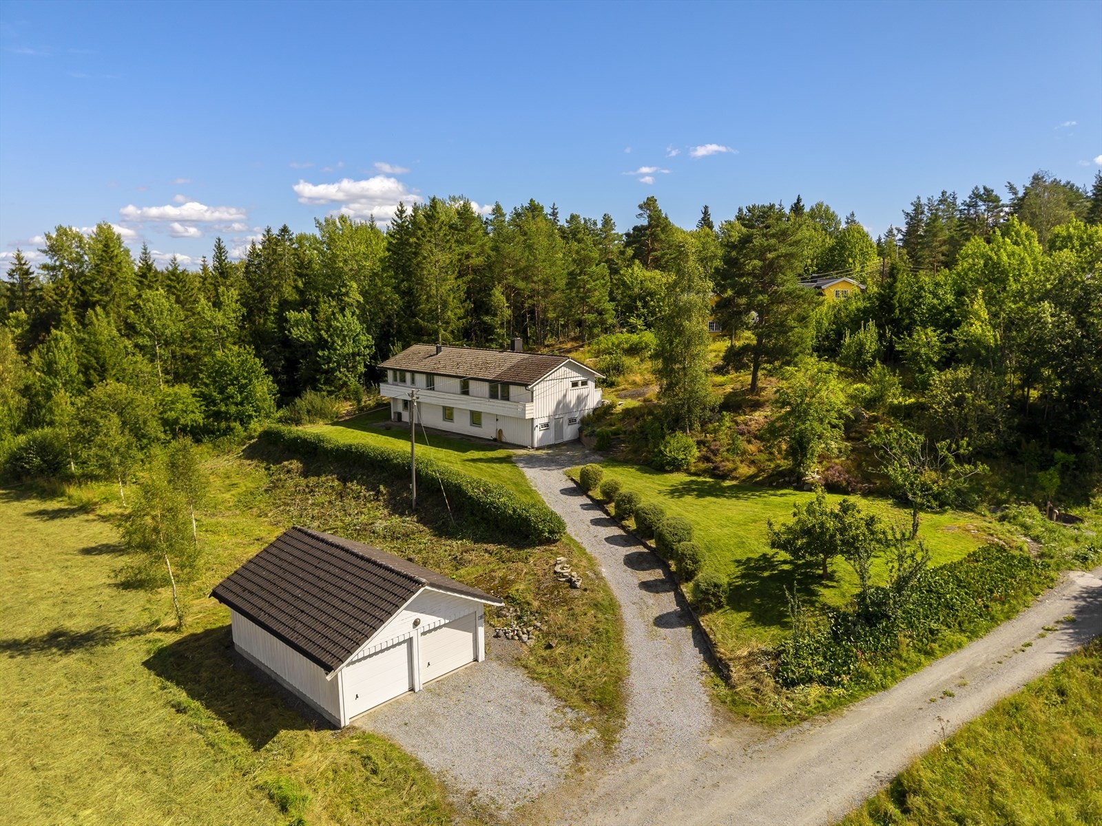 Dronefoto Galleribilde