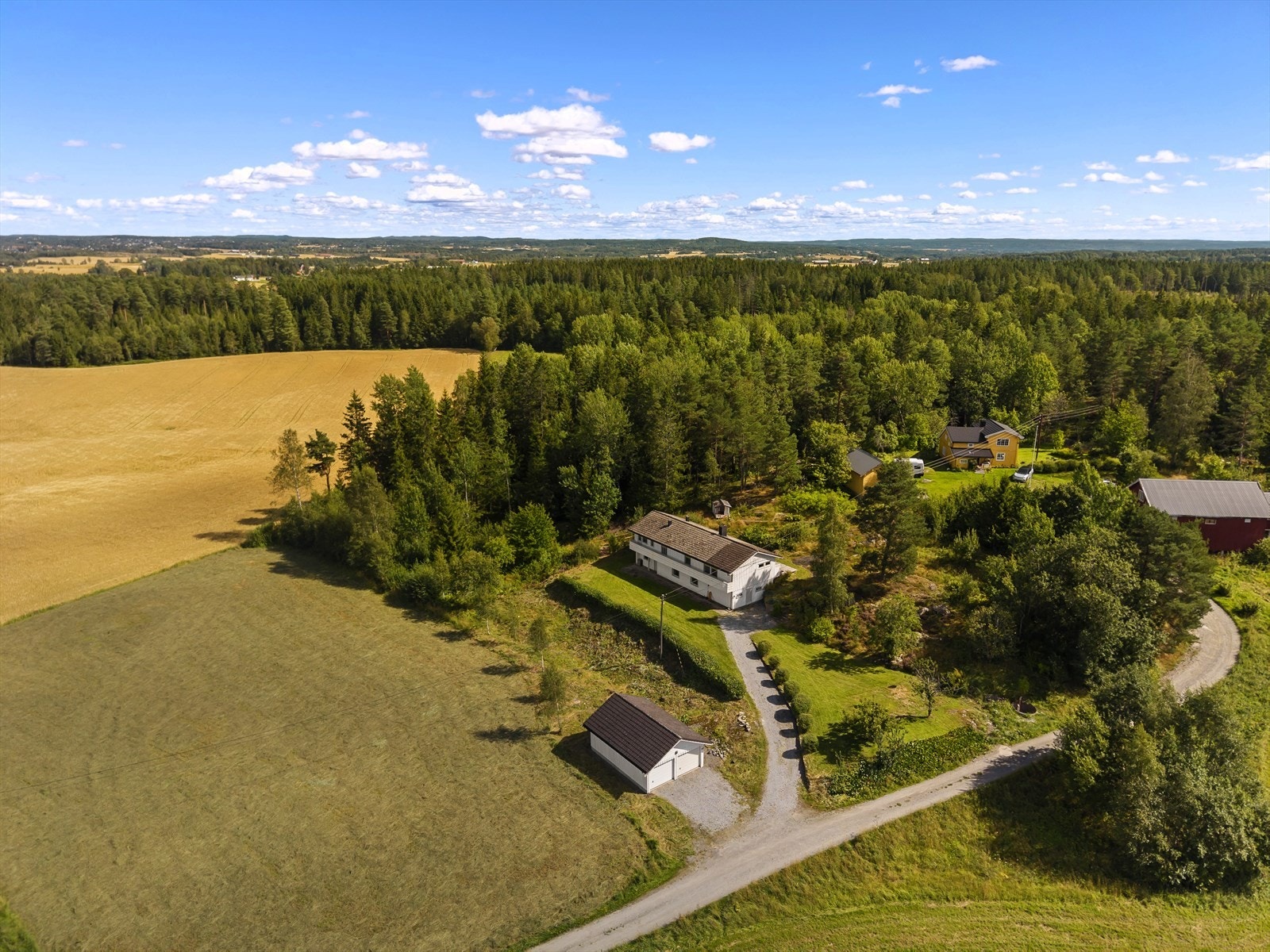 Dronefoto Galleribilde