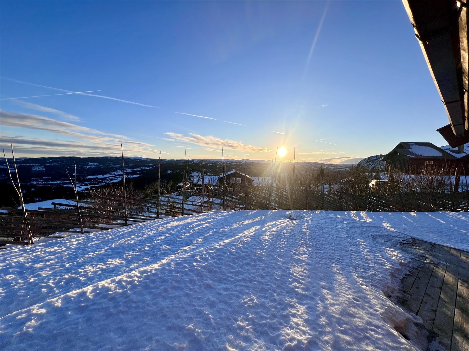 Vinterbilde tatt av eiendomsmegler 30.12.2025 Galleribilde