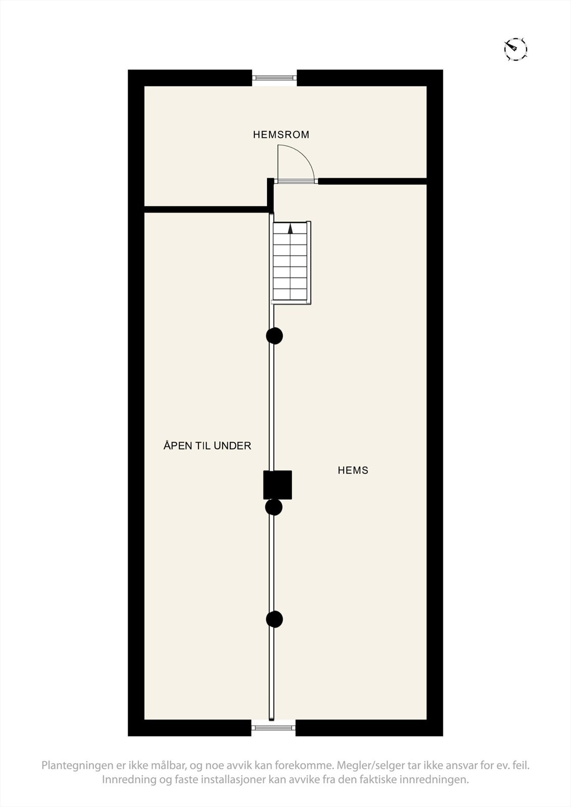 Plantegning hems Galleribilde