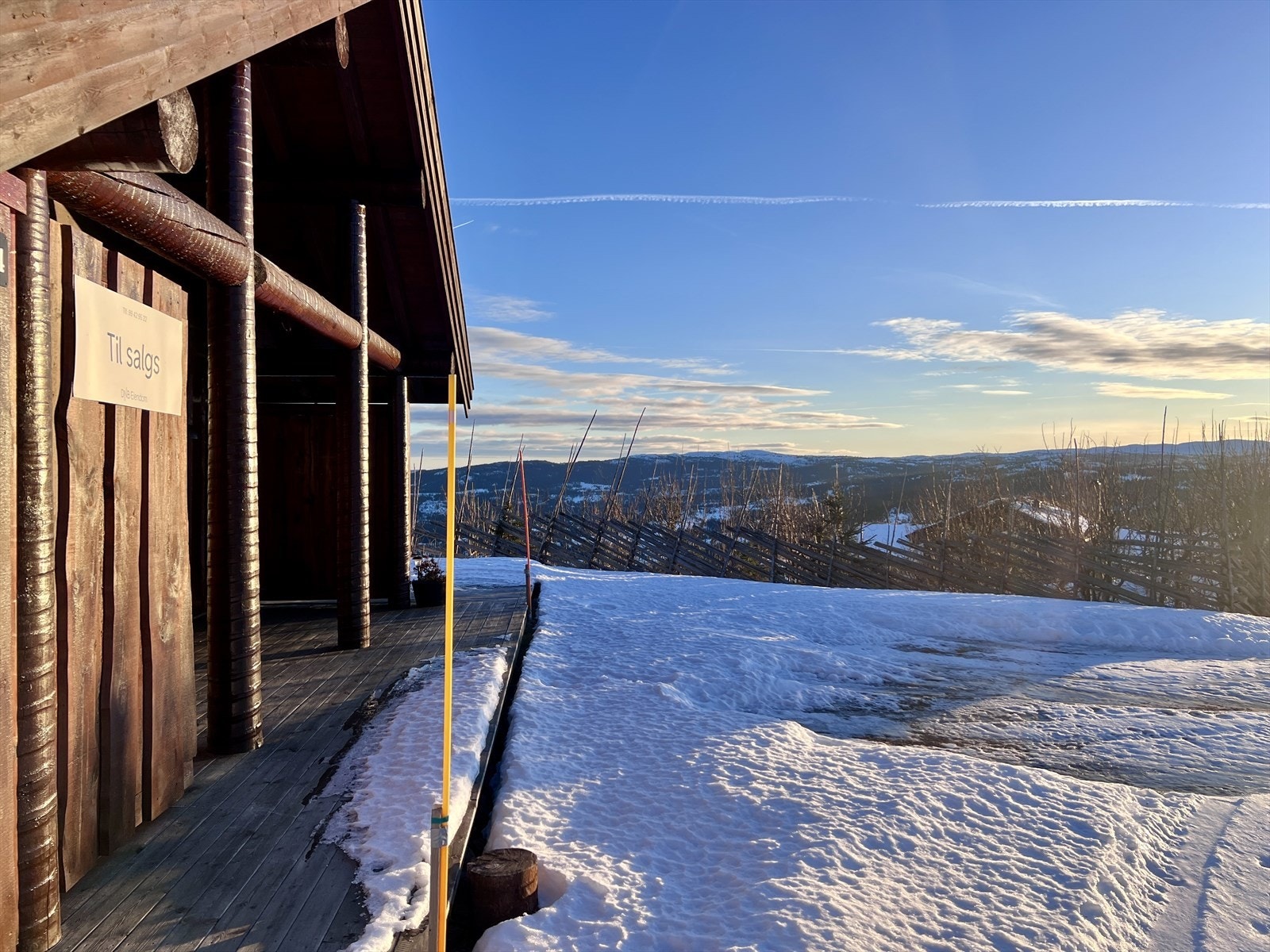 Vinterbilde tatt av eiendomsmegler 30.12.2025 Galleribilde