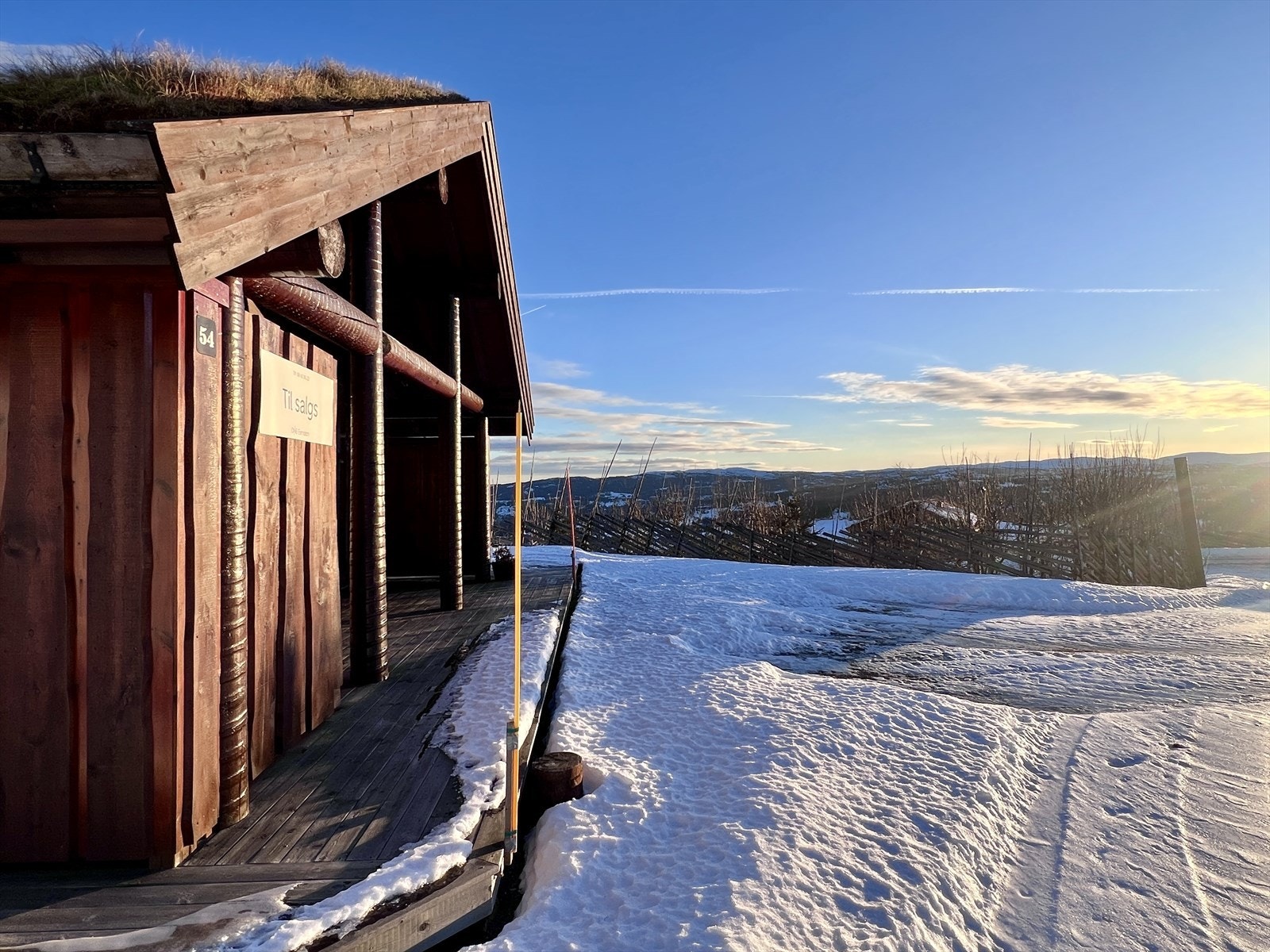 Vinterbilde tatt av eiendomsmegler 30.12.2025 Galleribilde