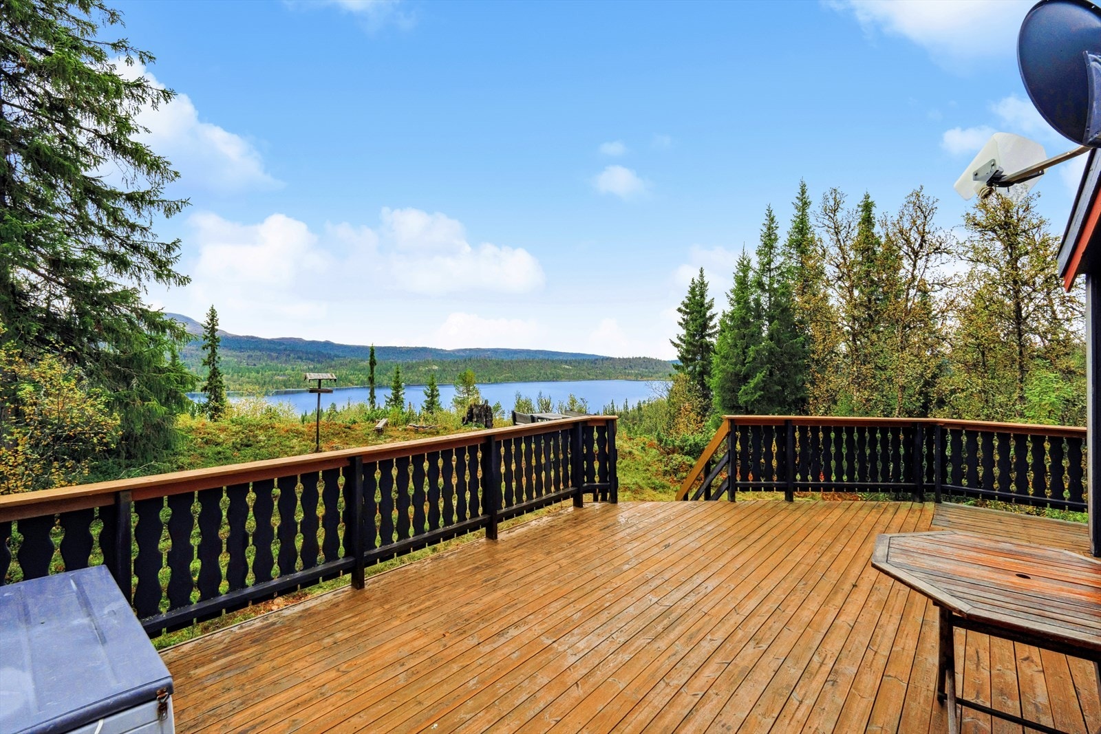 He kan du også nyte den flotte utsikten. Galleribilde