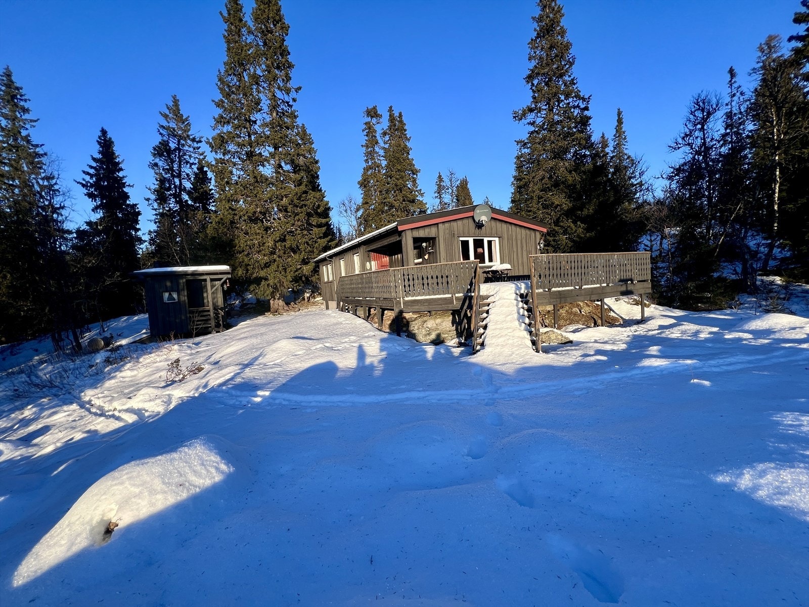 Vinterbilde tatt av eiendomsmegler 31.12.2025 Galleribilde