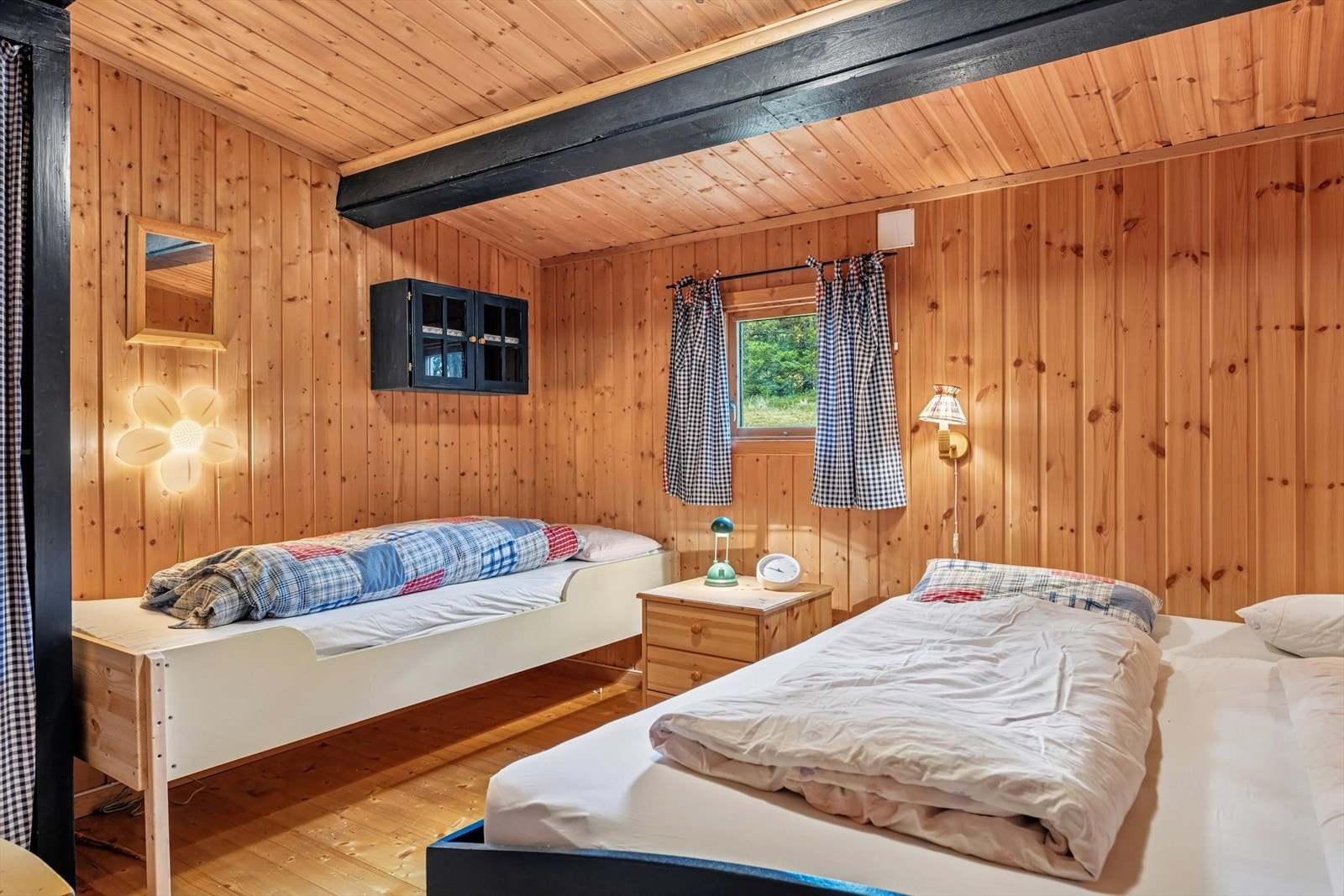 Hytten byr i dag på 9 sengeplasser. Galleribilde