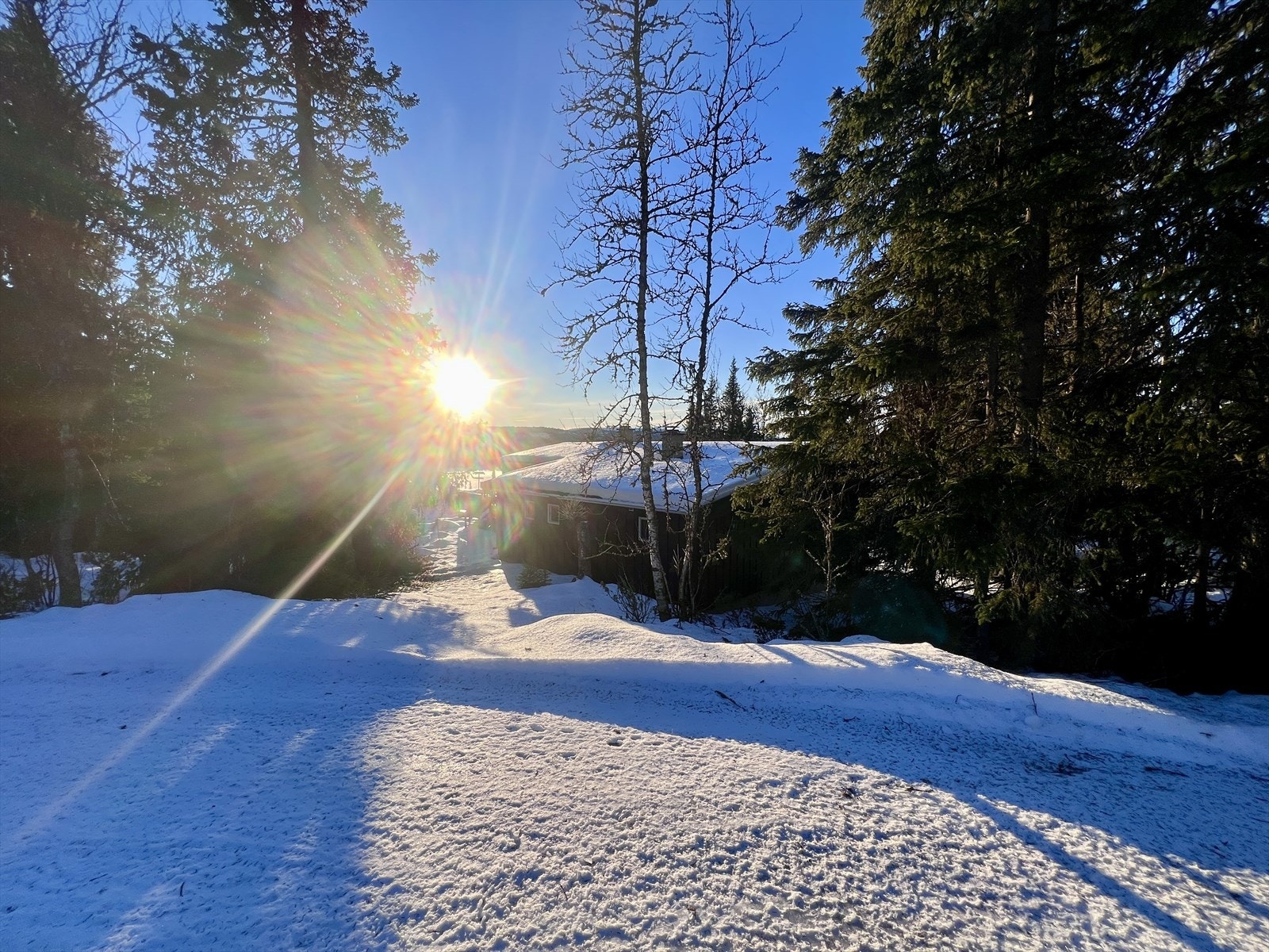 Vinterbilde tatt av eiendomsmegler 31.12.2025 Galleribilde