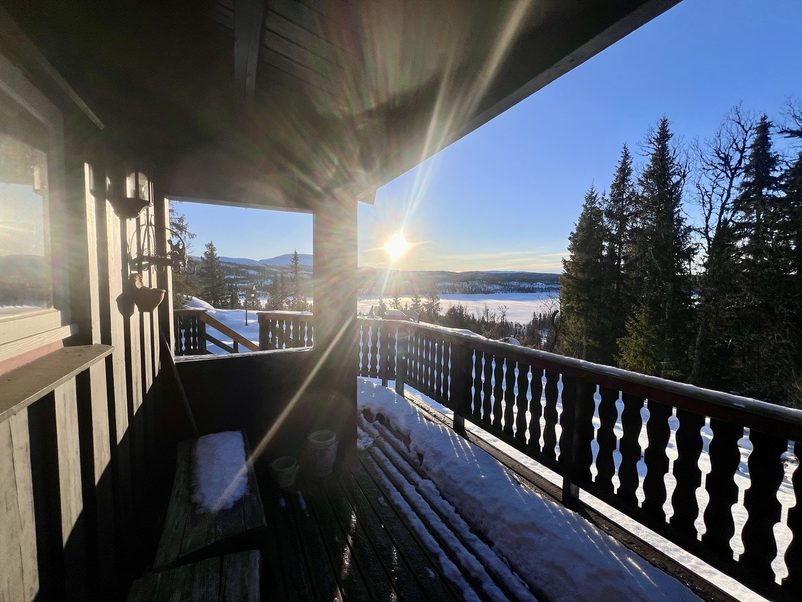 Vinterbilde tatt av eiendomsmegler 31.12.2025 Galleribilde