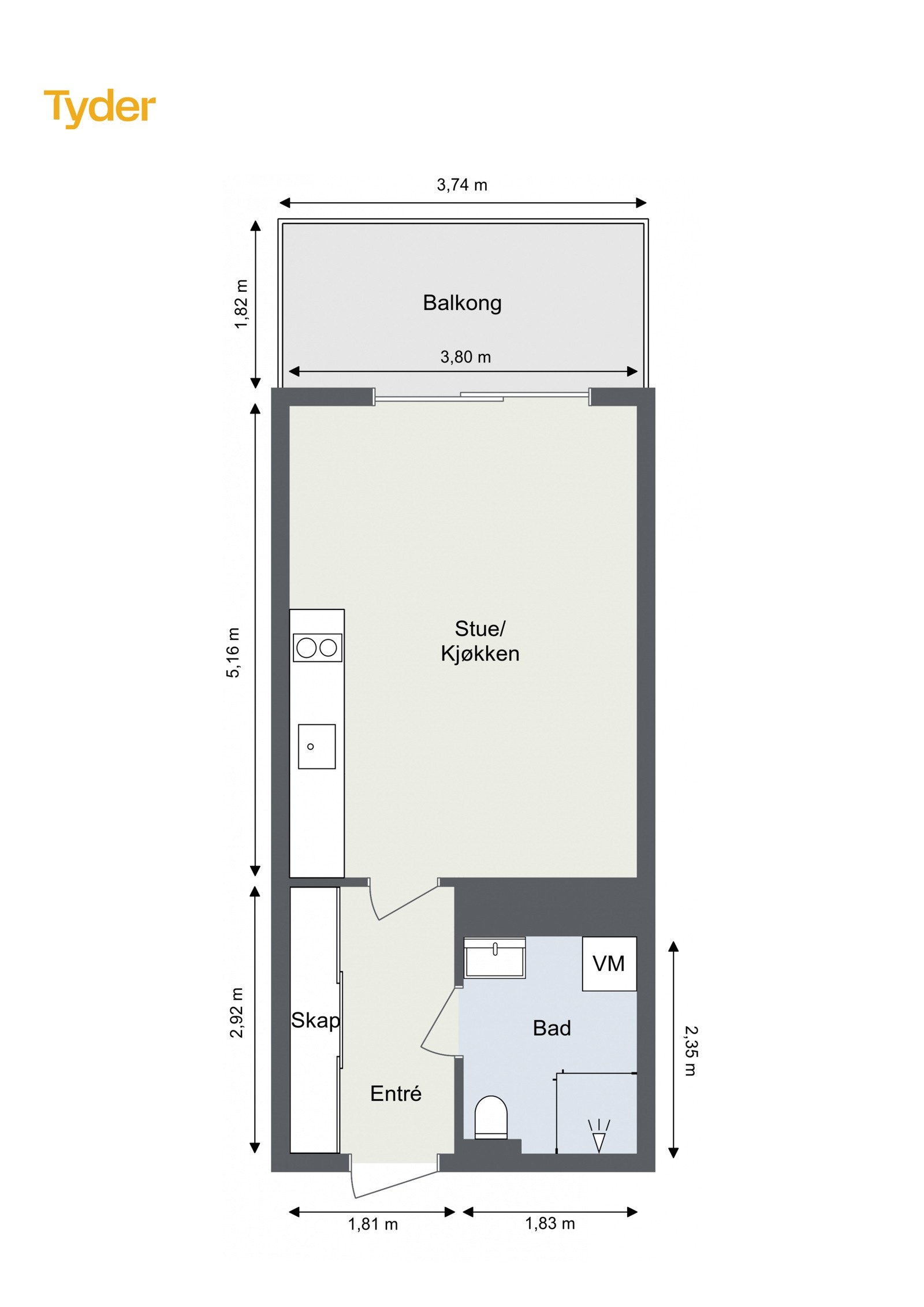 4. Etasje Galleribilde