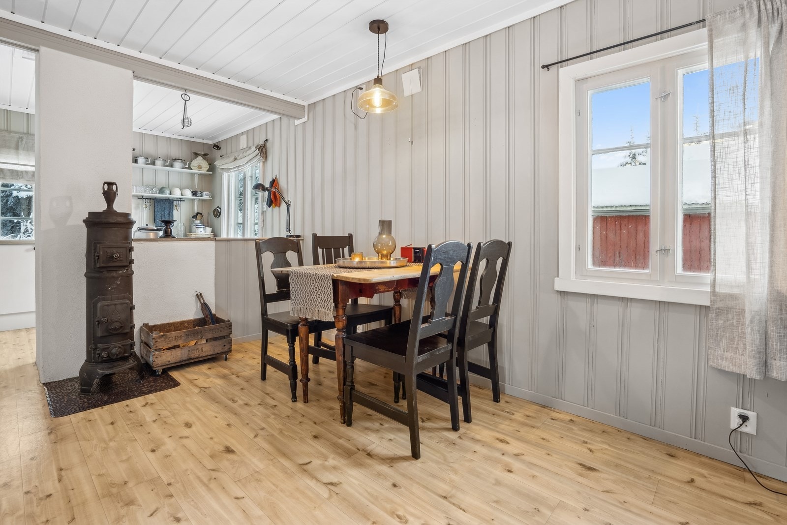 Spisestue i stuen Galleribilde