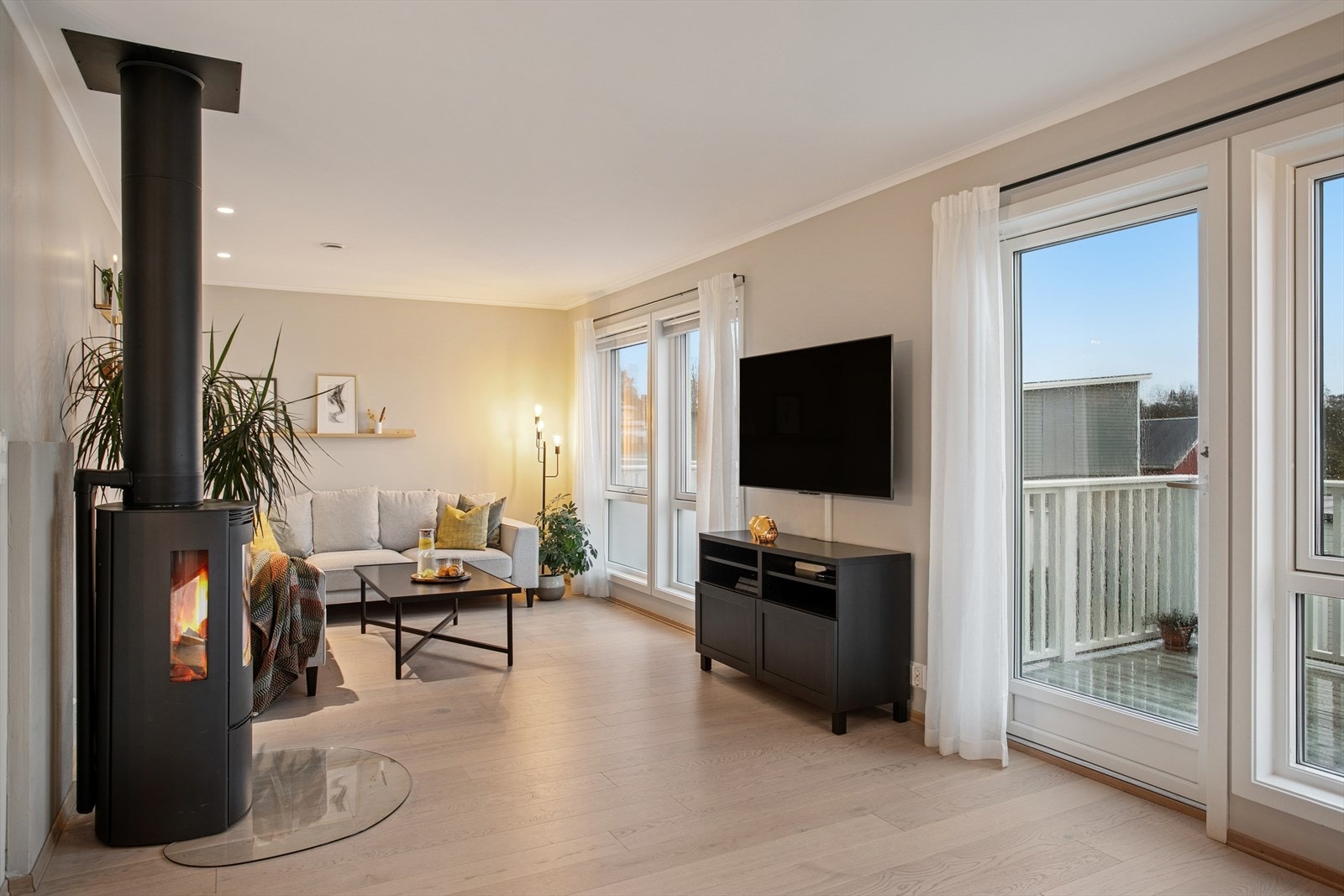 Oppholdsarealer i 2. etasje. Galleribilde