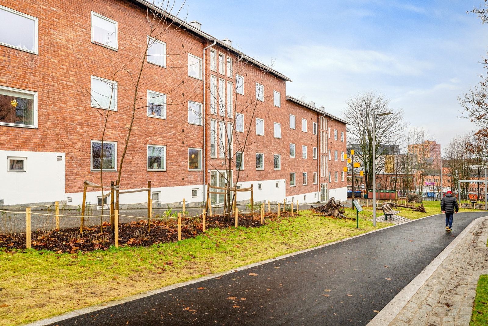 Aksjelaget består av 36 leiligheter. Galleribilde