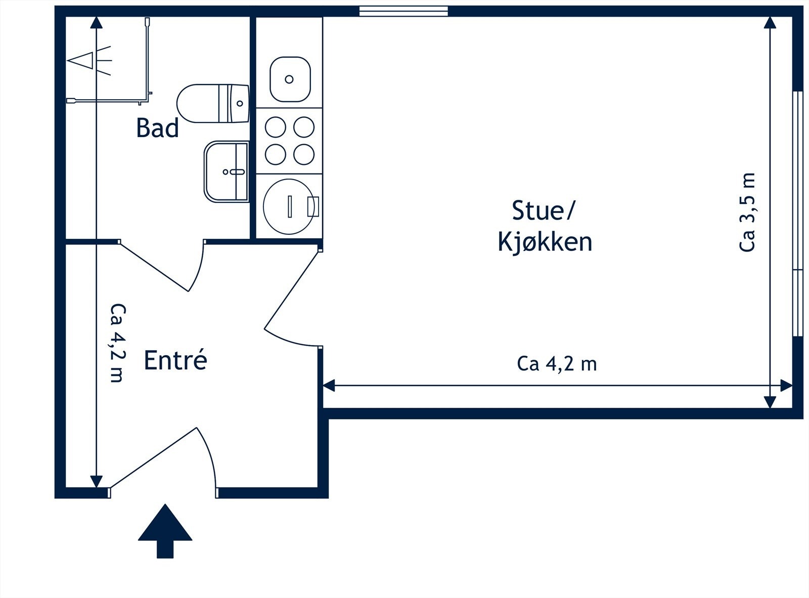 Plantegning Galleribilde