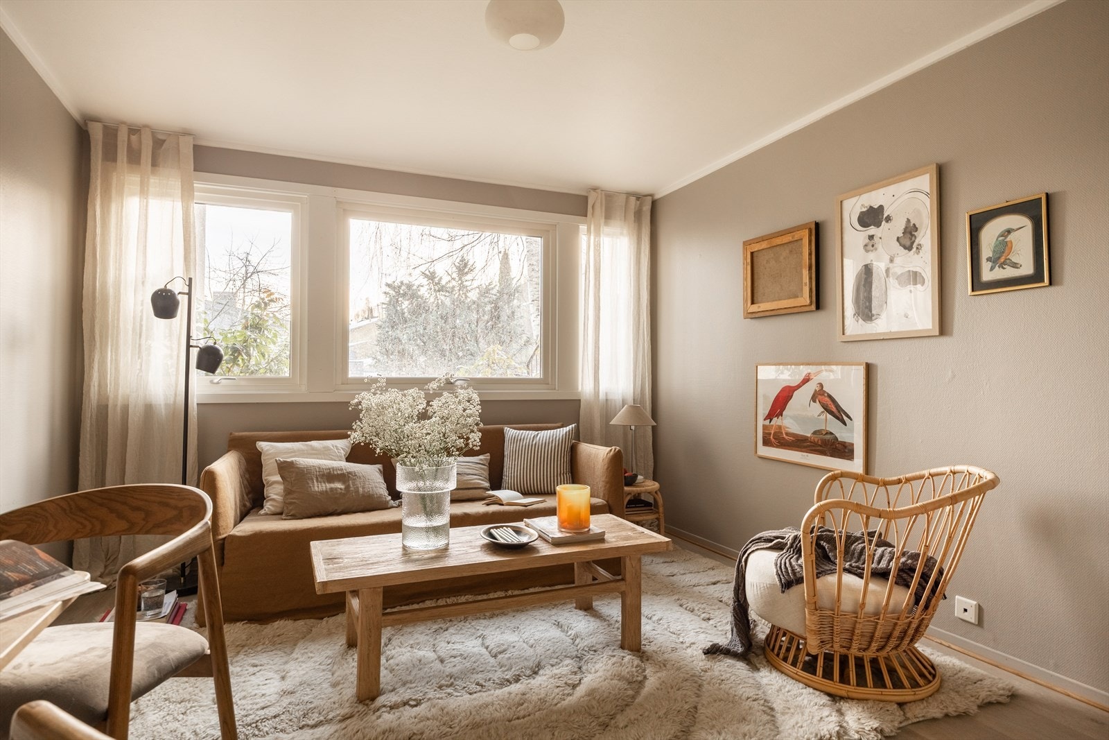 Store vindusflater Galleribilde