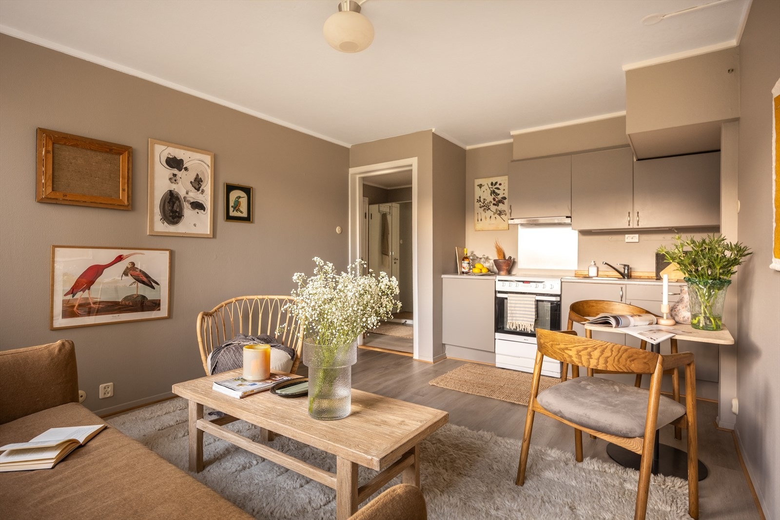 Åpen stue/kjøkken løsning Galleribilde