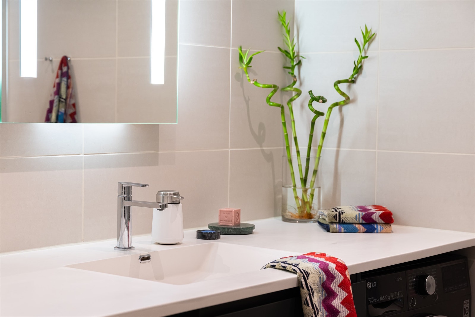 Badet har i likhet med resten av boligen balansert ventilasjon. Galleribilde