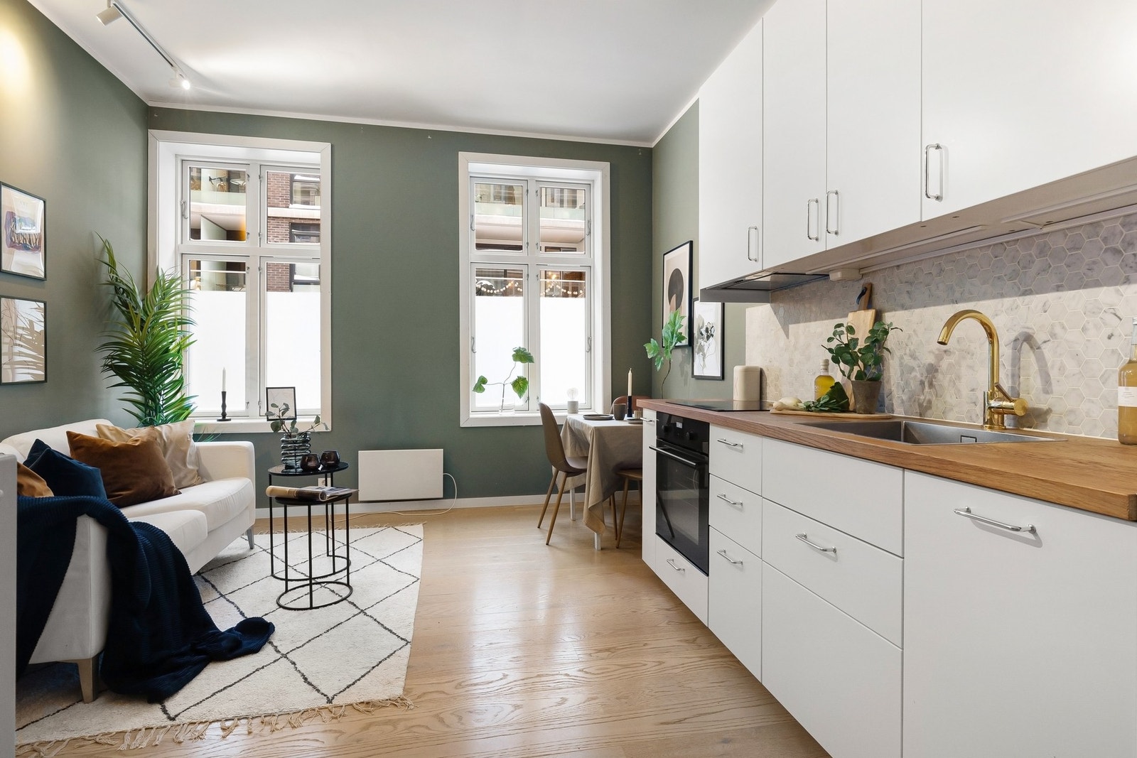 Velkommen til Schæffers gate 9 - En tiltalende og lys selveier over 2 plan. Bygget i 2018 med god standard i alle rom Galleribilde