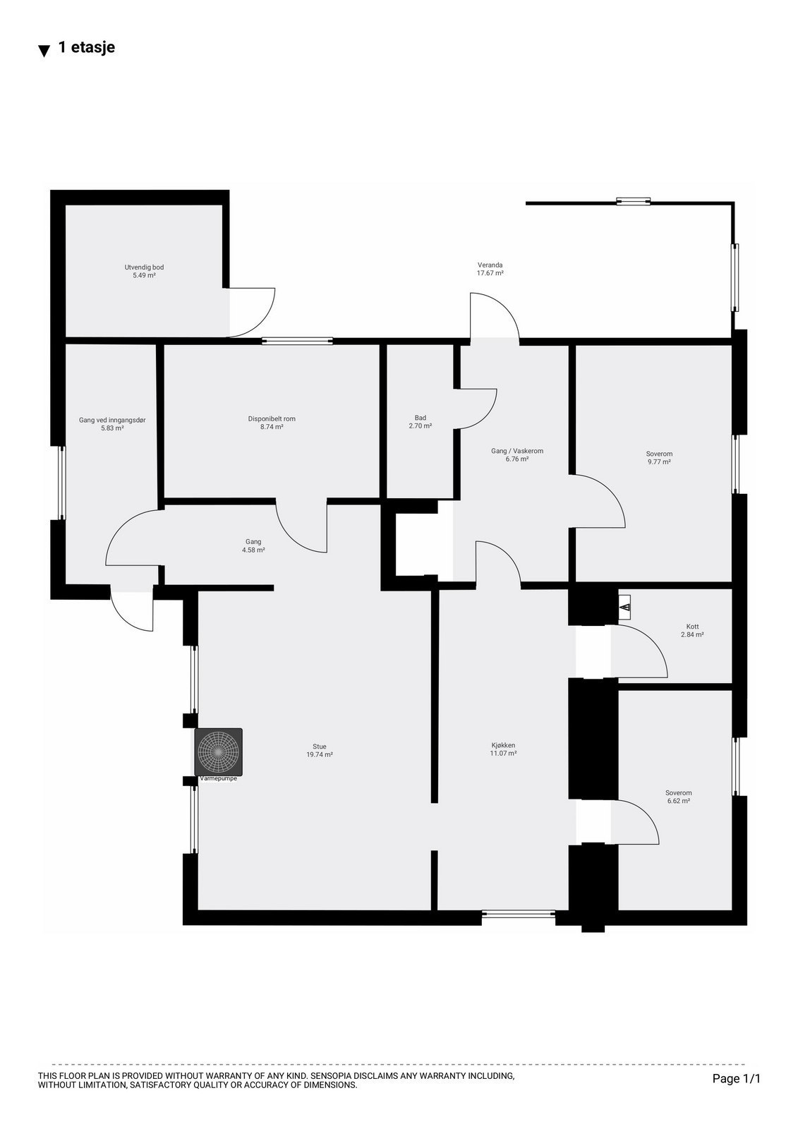 Plantegning. Galleribilde