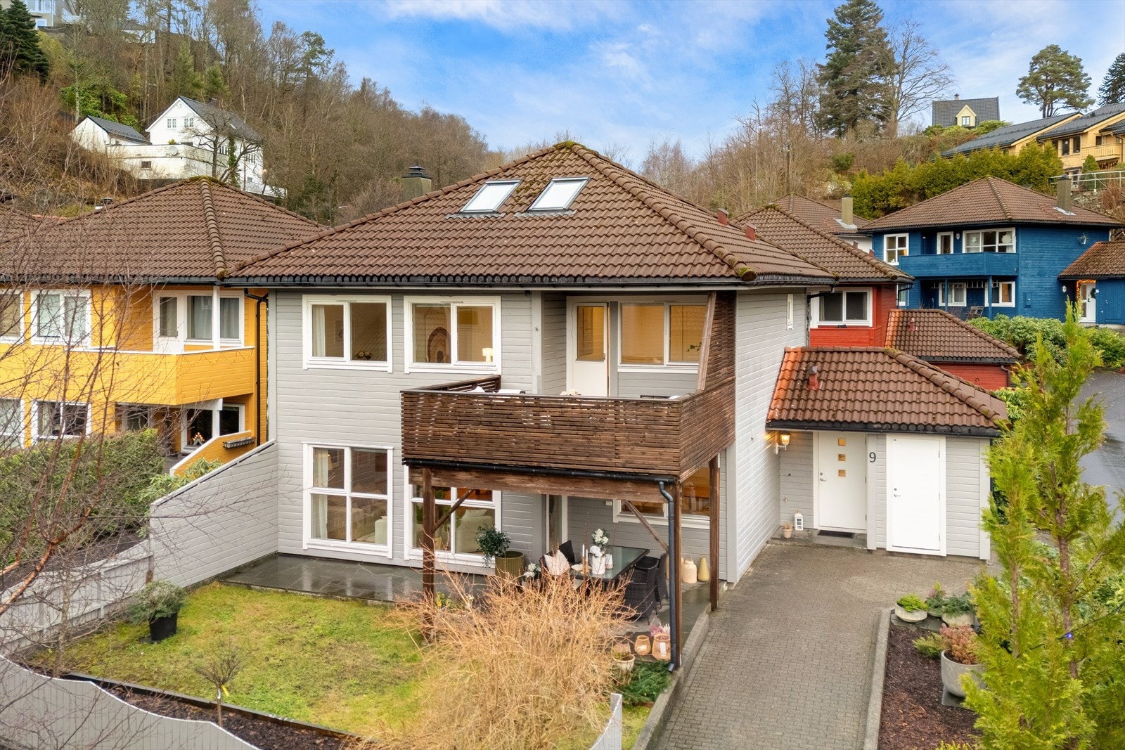 Området passer ypperlig for barnefamilier, med trygge gang- og sykkelveier til både skoler og barnehager. Galleribilde