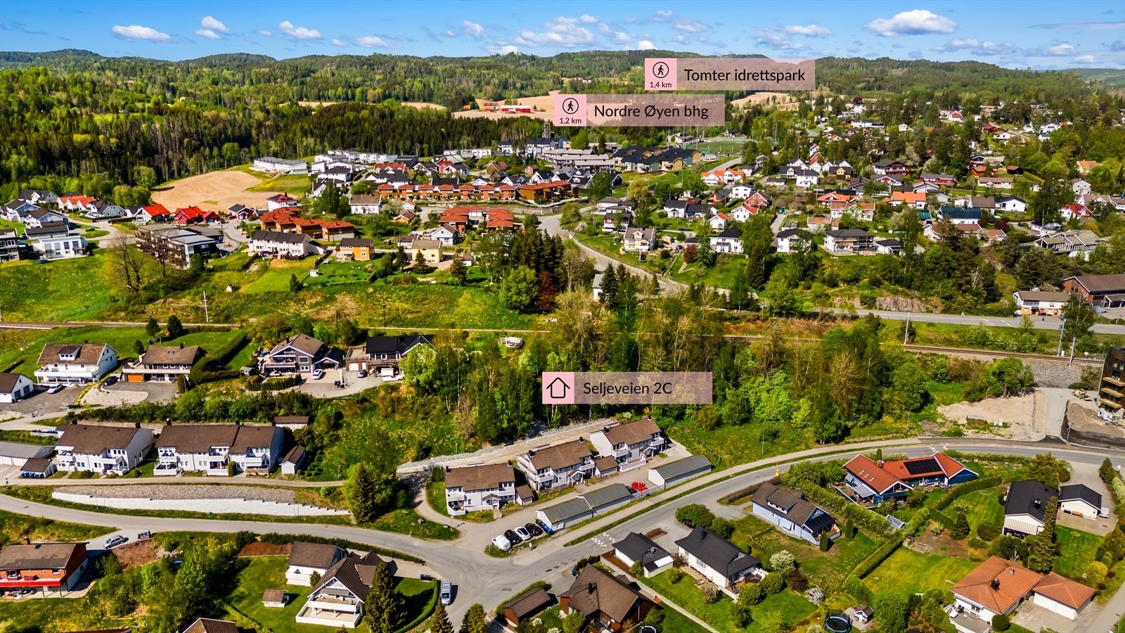 Dronefoto Galleribilde