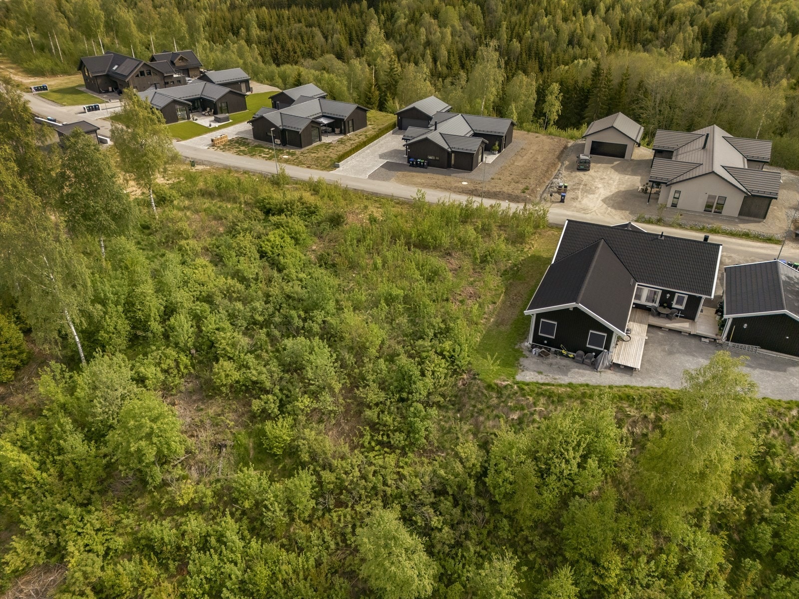 Dronefoto Galleribilde