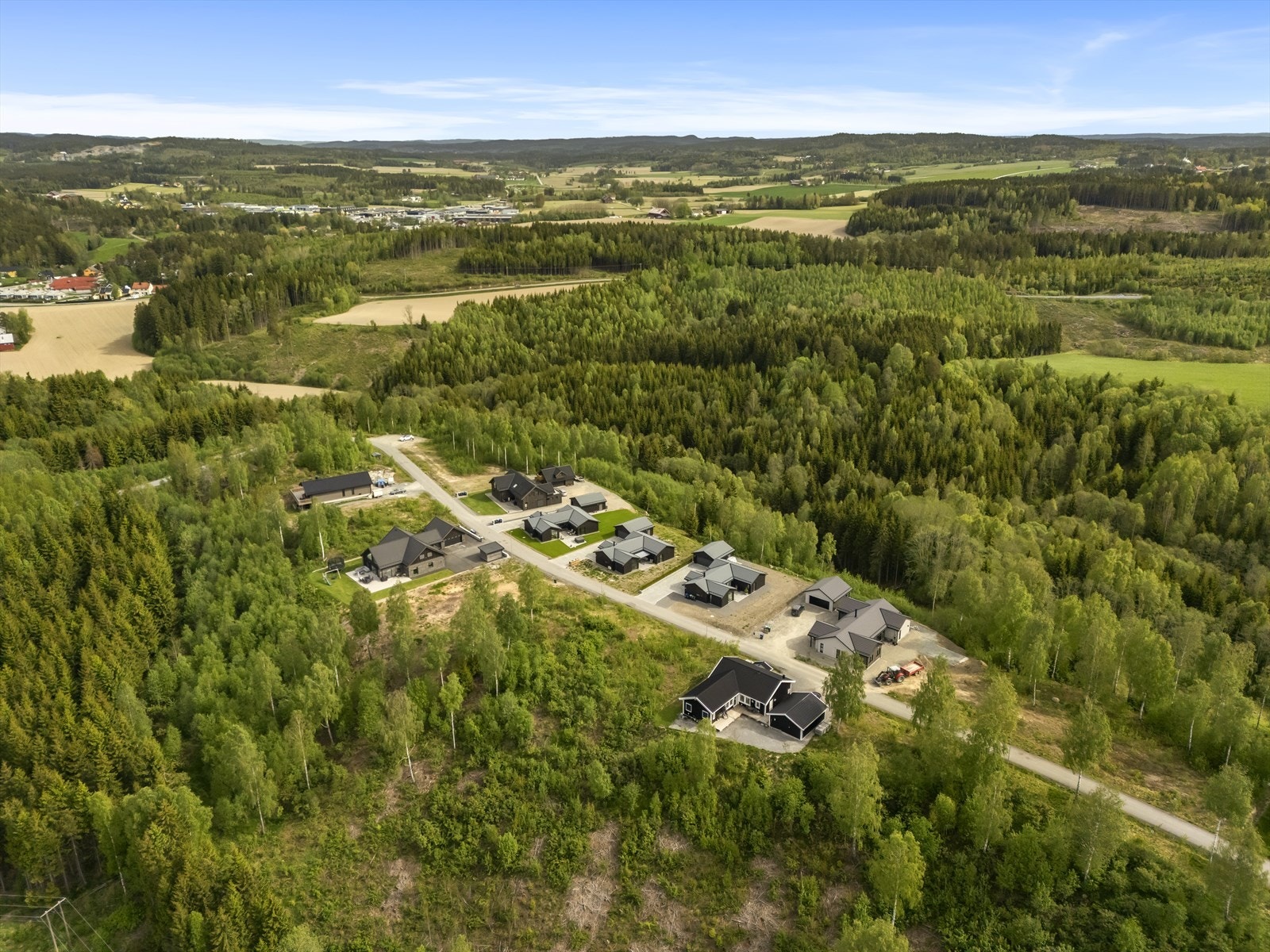 Dronefoto Galleribilde