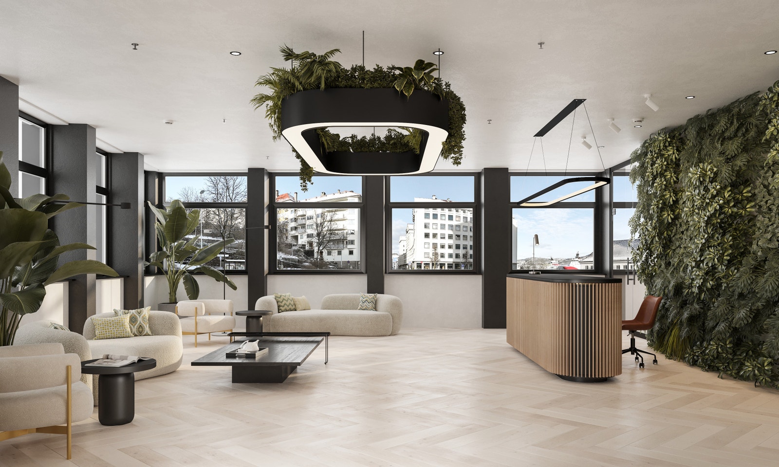 Huseier er villig til å tilpasse lokalene ved lengre leiekontrakt. Galleribilde