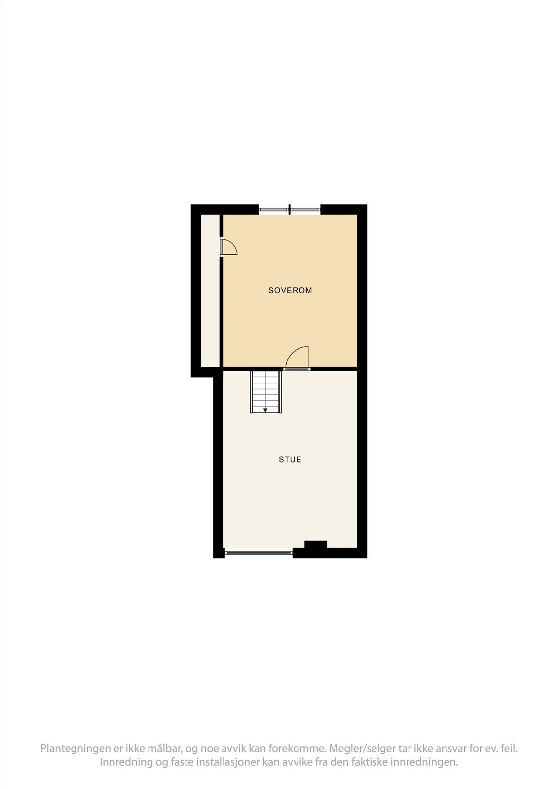 Plantegning for loftsetasjen Galleribilde