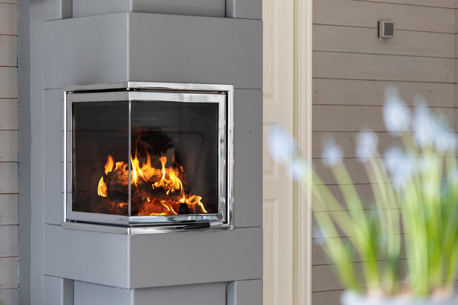 Peisovn som gir fra seg godt med varme og ikke minst koselig atmosfære Galleribilde