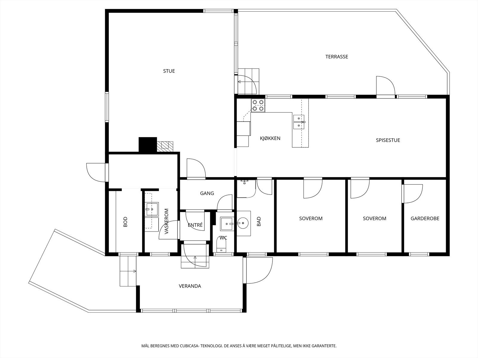 Planløsning 1.etg. Galleribilde