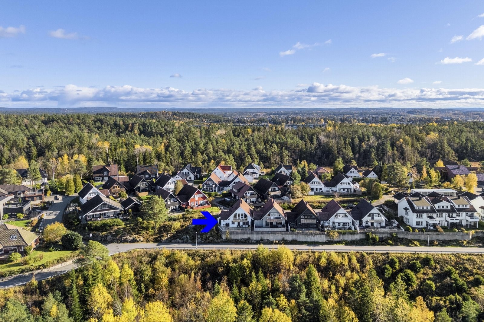 Bakkeli er viden kjent for sine gode bomiljø og nærhet til naturen Galleribilde