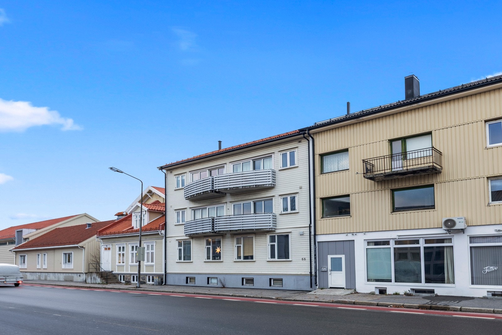 Fasaden av bygget Galleribilde