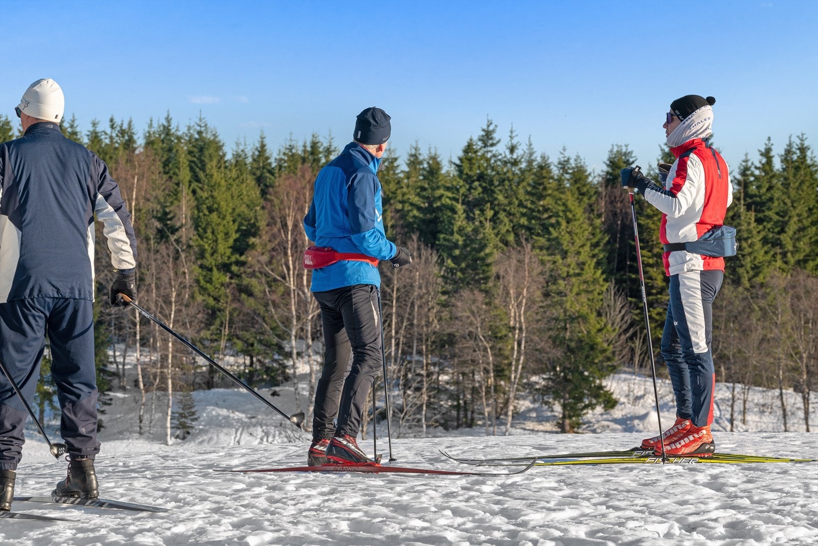 Kort vei ut til skiløypa! Galleribilde