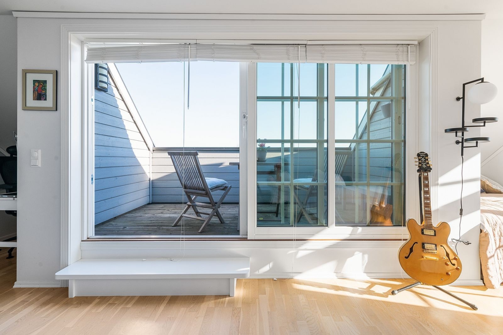 Toppetasje, takterrase med utsikt Galleribilde